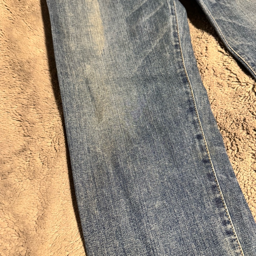 Moussy Vintage Straight Leg Distressed Jeans - Picture 8 of 11